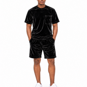 Velvet Shorts Set