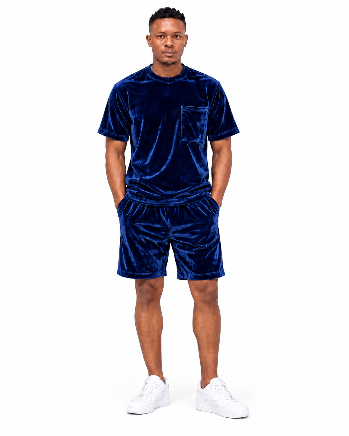 Velvet Shorts Set - Image 3